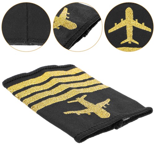 Pcs epaulettes for pilot - 2,