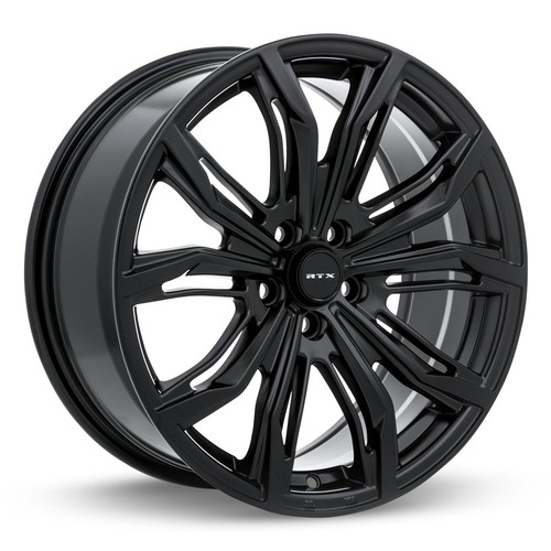 18x8 black alloy wheel - black, rim