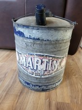 Vintage Martin Ware Fuel Can