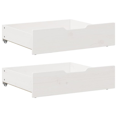 Under bed drawer - white, solid