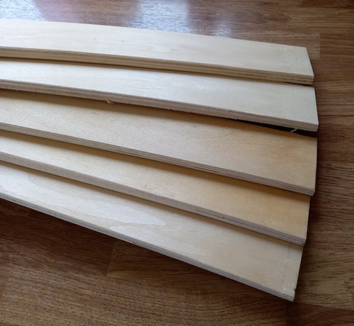 Pack beech sprung bed - of,