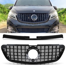 GLOSS BLACK FRONT GRILLE