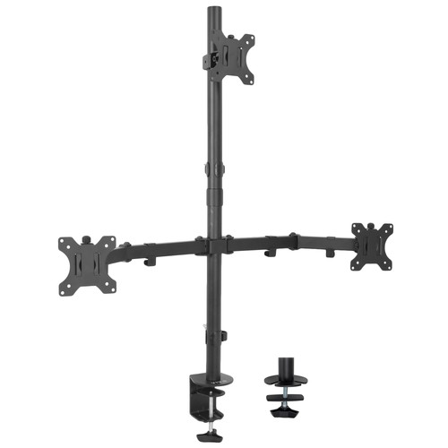 Vivo triple monitor desk - triple, mount