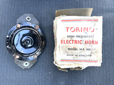 Classic vintage car horn 12V high note Clear Hooters Torino electric HF900