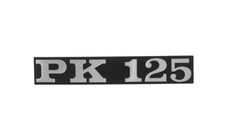 VESPA PK125 PK 125 SIDE PANEL BADGE