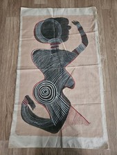 Vintage African Hand Painted