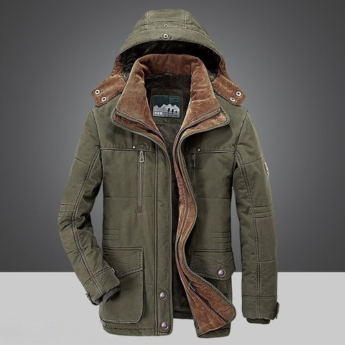 Winter mens military trench - winter,
