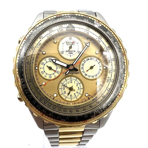 Seiko flightmaster 7t34 6a00 - seiko, 7t34-6a00