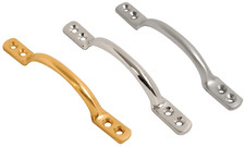 Door or Window Fitting Sash Pull Handle Polished Chrome Satin Chrome or Brass