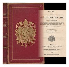 ASSOCIATION DE LA PROPAGATION DE LA FOI [SOCIETY FOR THE PROPAGATION OF THE FAIT