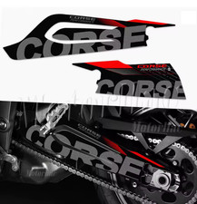 Ducati Multistrada 1200/1260 Enduro 2014 - 2019 Rear Swingarm Decal Black & Red