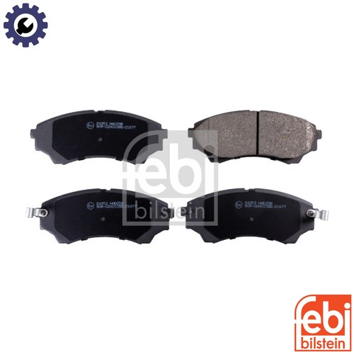 Brake pad set disc - pad,
