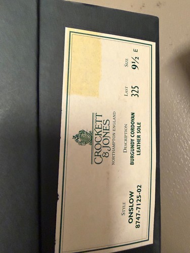 Crockett jones onslow 9 5 - &, uk