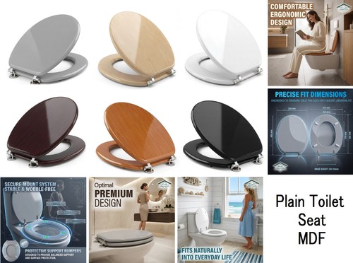 Mdf universal toilet seat - universal,