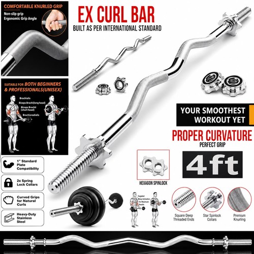 Olympic barbell curl bar - curl,