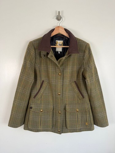 Joules tweed jacket size - joules,