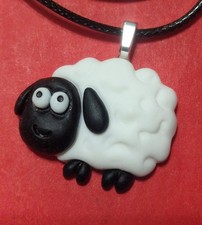 The Sheep Pendant Necklace 24"