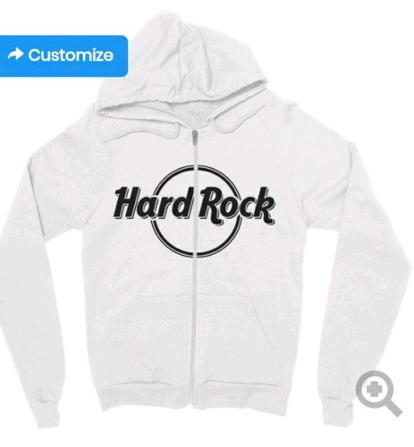 Hard rock cafe hoodie - rock,