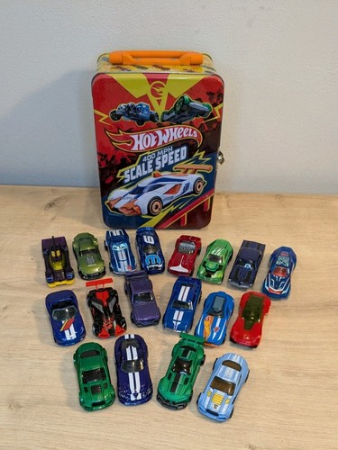 Hot wheels metal tin - metal,