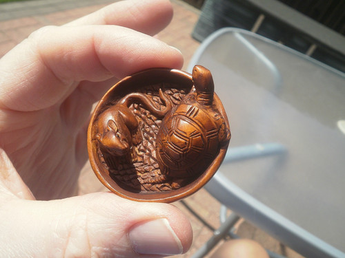 Hand carved wood - 2b.,