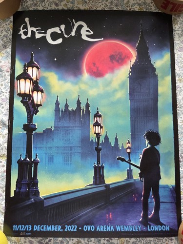 The cure tour poster - cure,