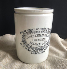 Vintage James Keiller & Sons Dundee Marmalade Stoneware Jar Pot – FMF