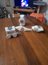 4 Various Crested Ware