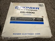 Old School Pioneer EQ-4500 1/2 din Equalizer