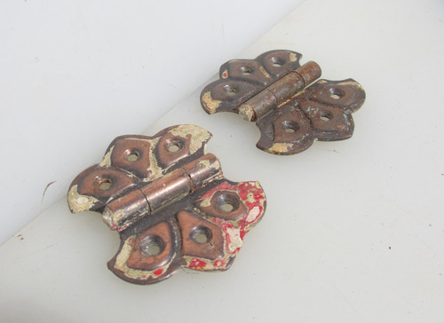 Antique iron hinges gate - hinges,
