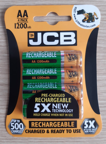 Jcb rechargeable batteries - rechargeable,