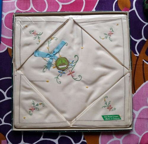 Vintage irish linen - vintage, tablecloth