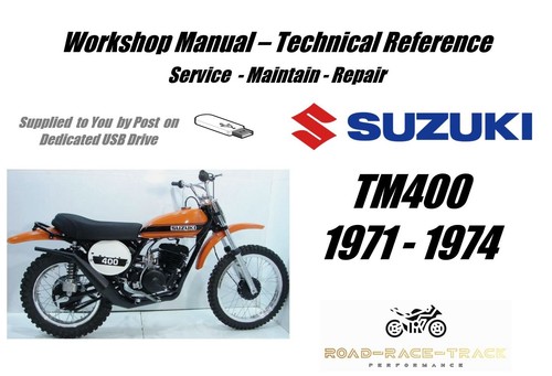Suzuki tm400 400 service - suzuki,