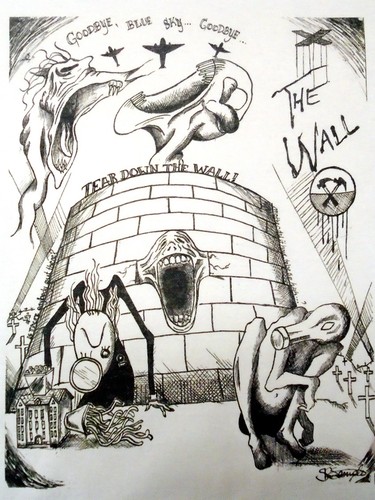 Pink floyd the wall - pink, wall"
