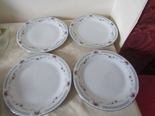 Retro chinese grey - chinese, floral