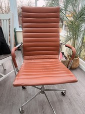 Italian Leather Desk Chair