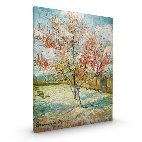 Pink peach tree van - tree, art