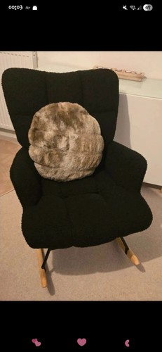 Wooden rocking chair