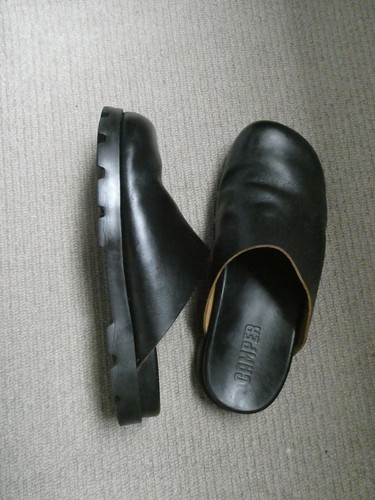 Camperbrutus black leather - black,