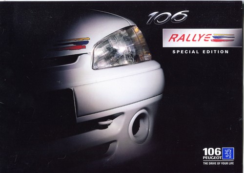 Peugeot 106 rallye special - peugeot,