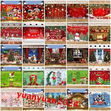 Christmas Vinly Photo Background Xmas Photography Studio Props Backdrop Decor UK