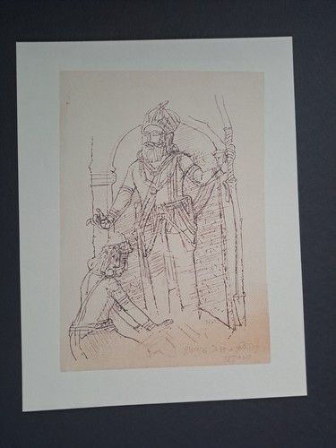 Indian art drawings poetic - indian,