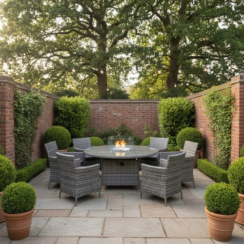 Amazon rattan fire pit - rattan,