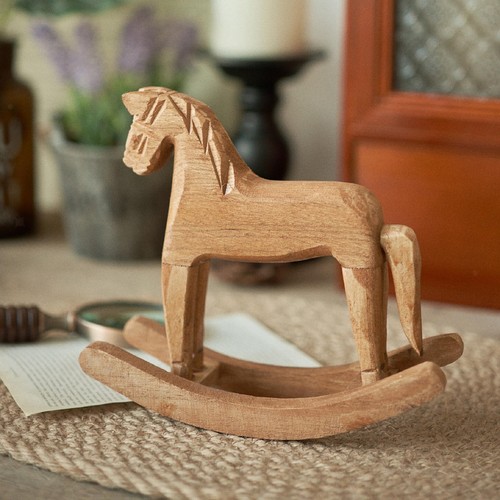 Rocking horse statue - rocking,