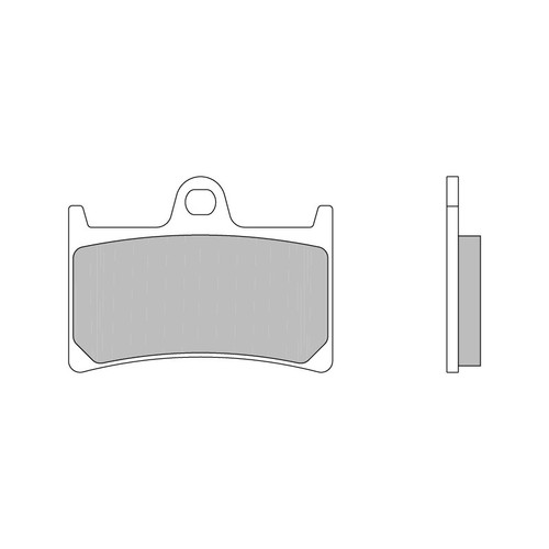 Front brake pads pair - , left