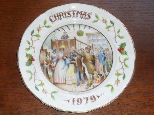 Aynsley xmas 1979 plate - aynsley,