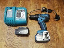 MAKITA DPH459 18v LITHIUM-ION CORDLESS HAMMER DRILL WITH BATTERIES + CHARGER
