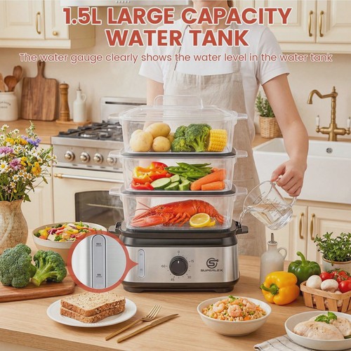 Tier electric food - electric, steamer