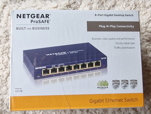 Netgear prosafe gs108 desktop - prosafe,