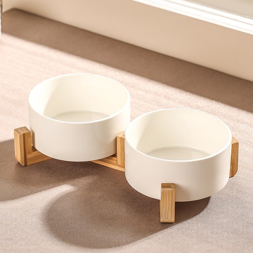 Ceramic double dog - double, bowls