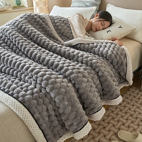 Luxury mink fleece blanket - luxury,